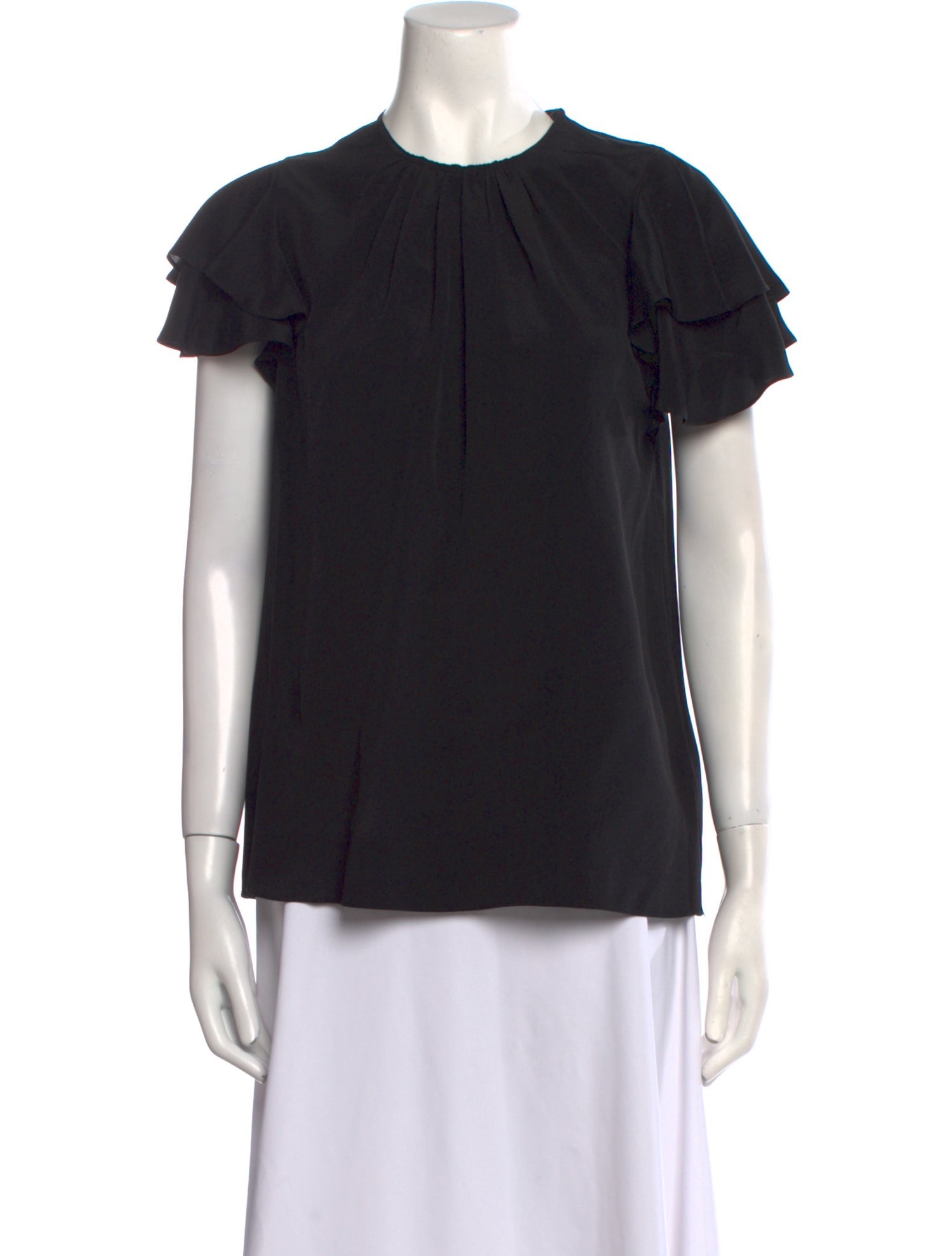 Zimmermann Silk Crew Neck Top