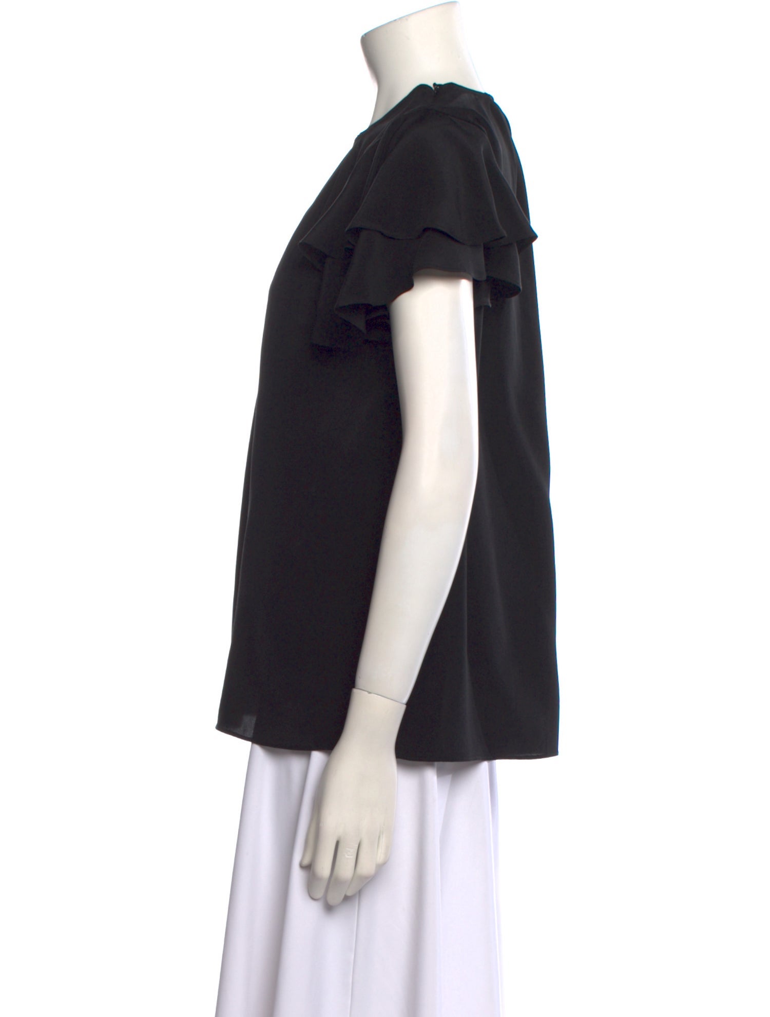 Zimmermann Silk Crew Neck Top