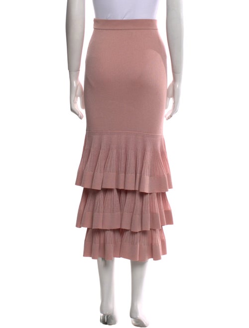 Zimmermann Pleated Accents Midi Length Skirt