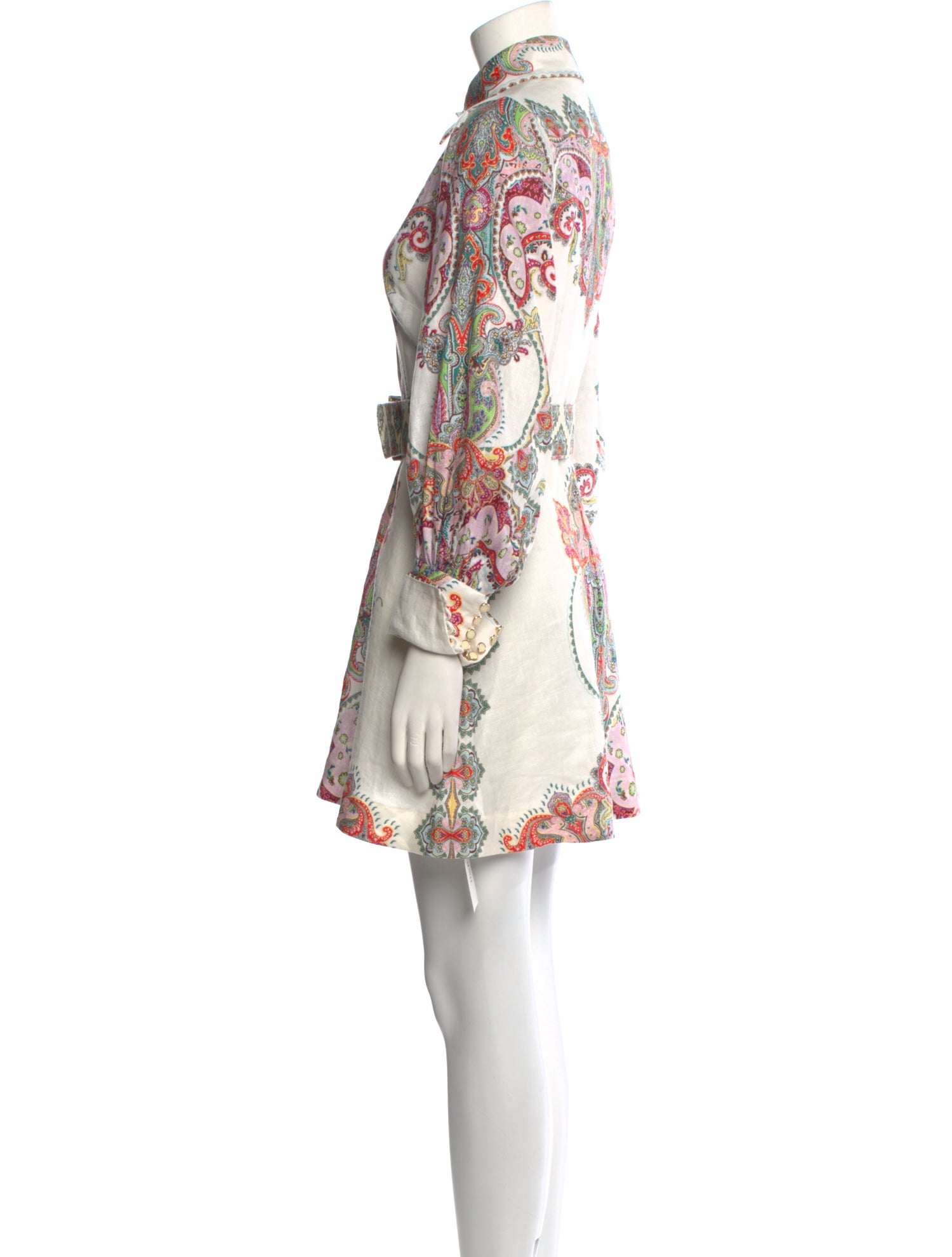 Zimmermann Linen Mini Dress