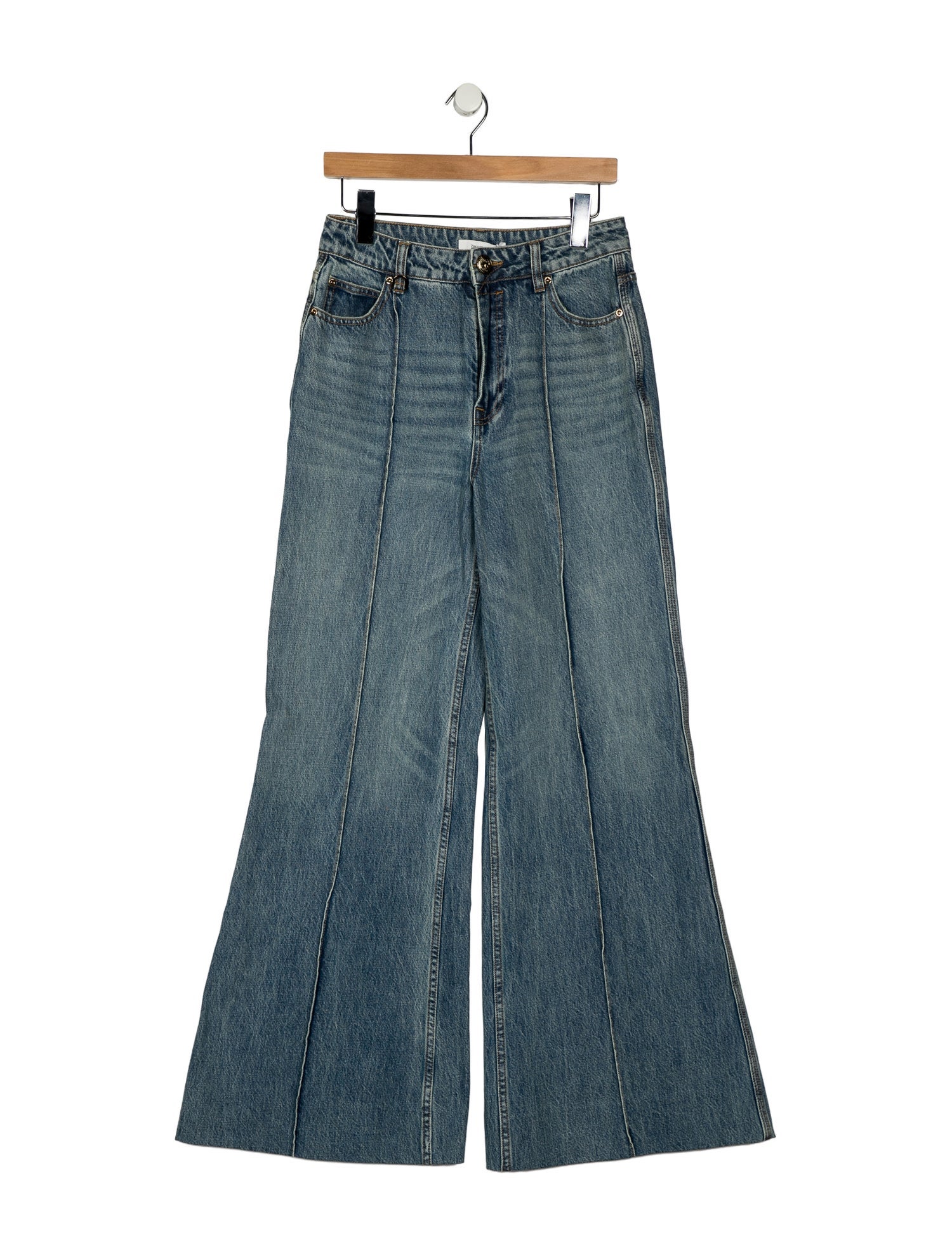 Zimmermann High-Rise Wide Leg Jeans
