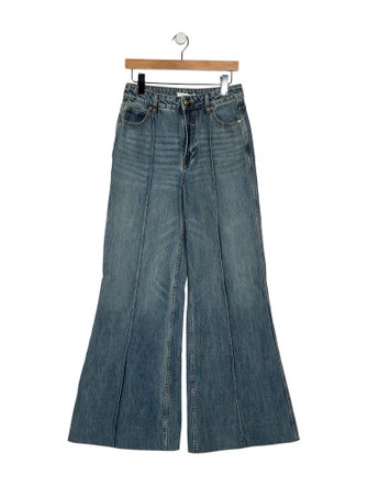 Zimmermann High-Rise Wide Leg Jeans