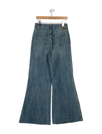 Zimmermann High-Rise Wide Leg Jeans