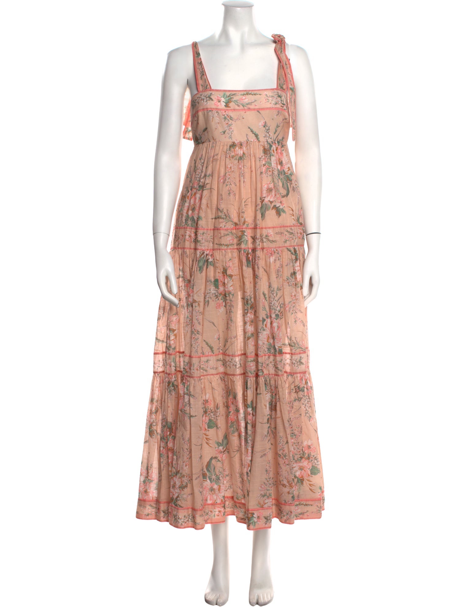 Zimmermann Floral Print Long Dress w/ Tags