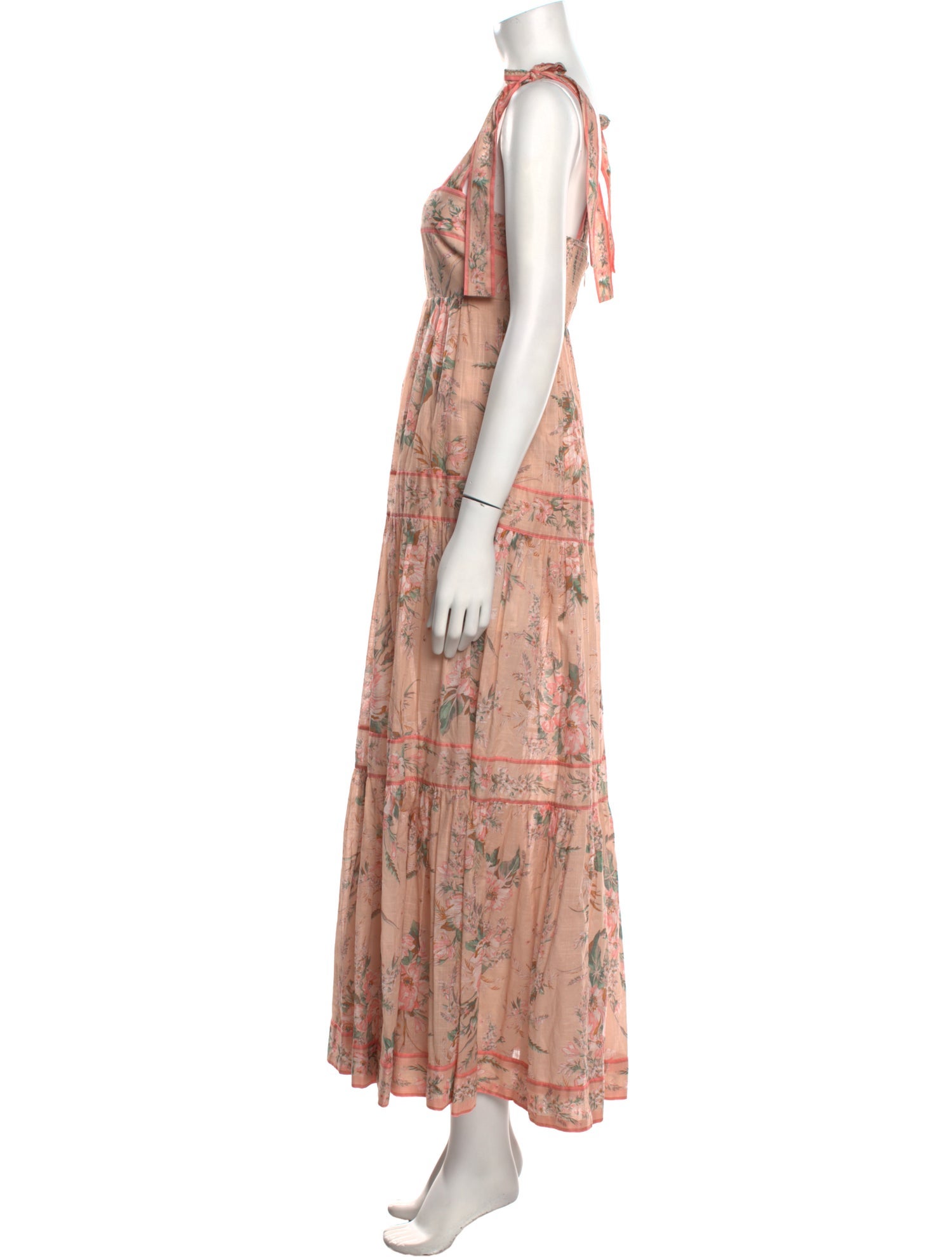 Zimmermann Floral Print Long Dress w/ Tags