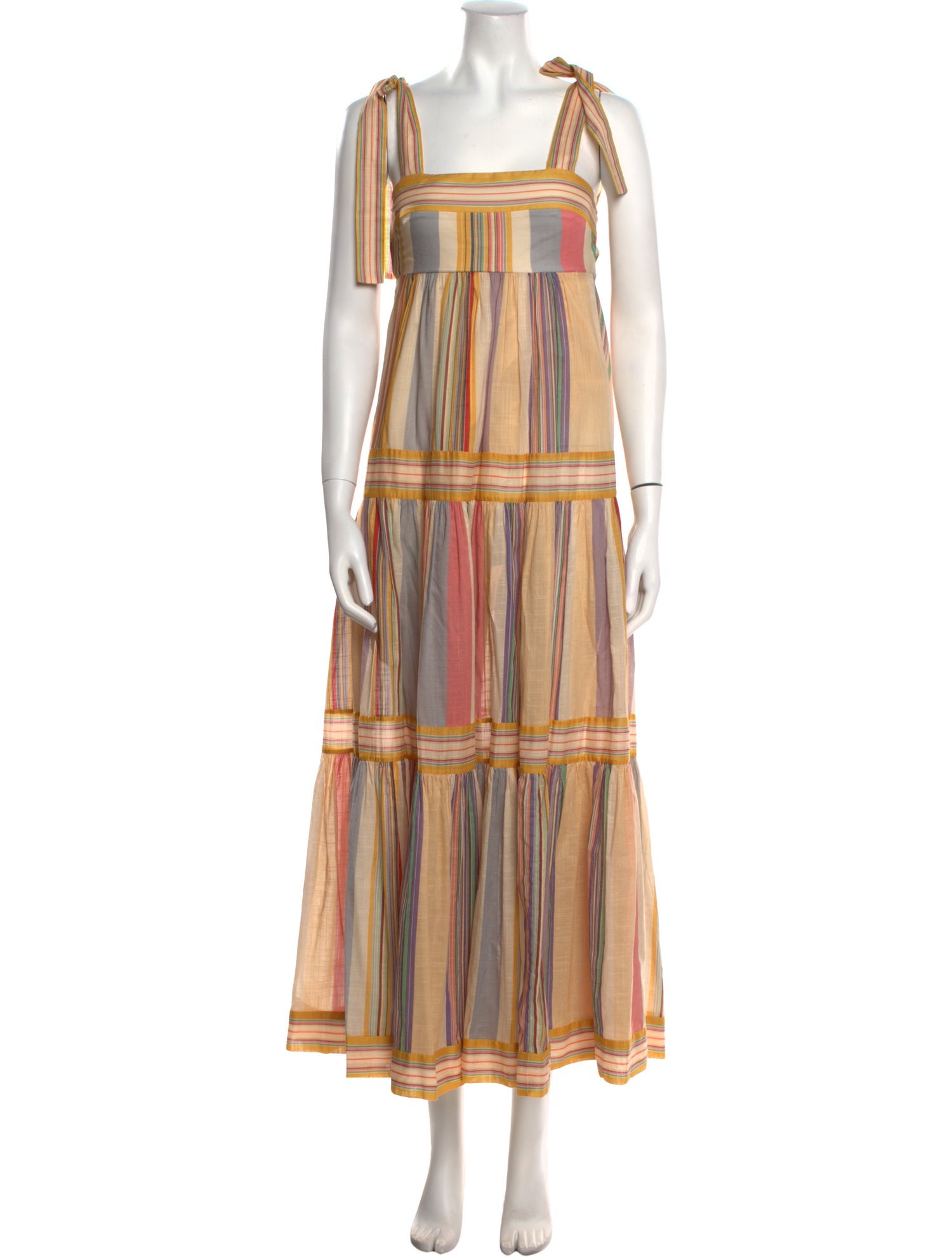 Zimmermann Striped Long Dress