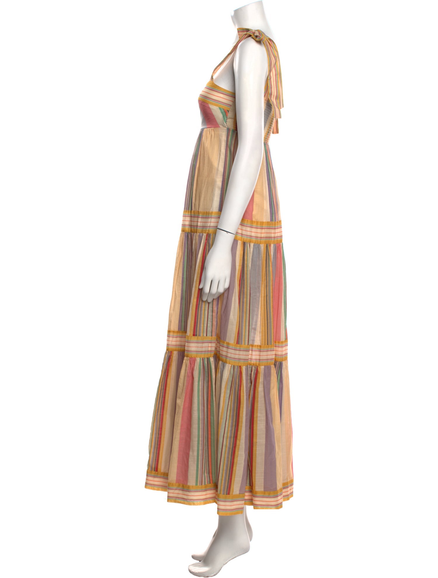 Zimmermann Striped Long Dress