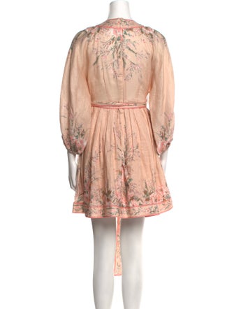 Zimmermann Linen Mini Dress