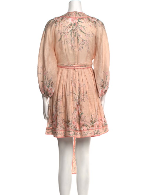 Zimmermann Linen Mini Dress