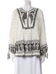 Zimmermann Linen Printed Blouse