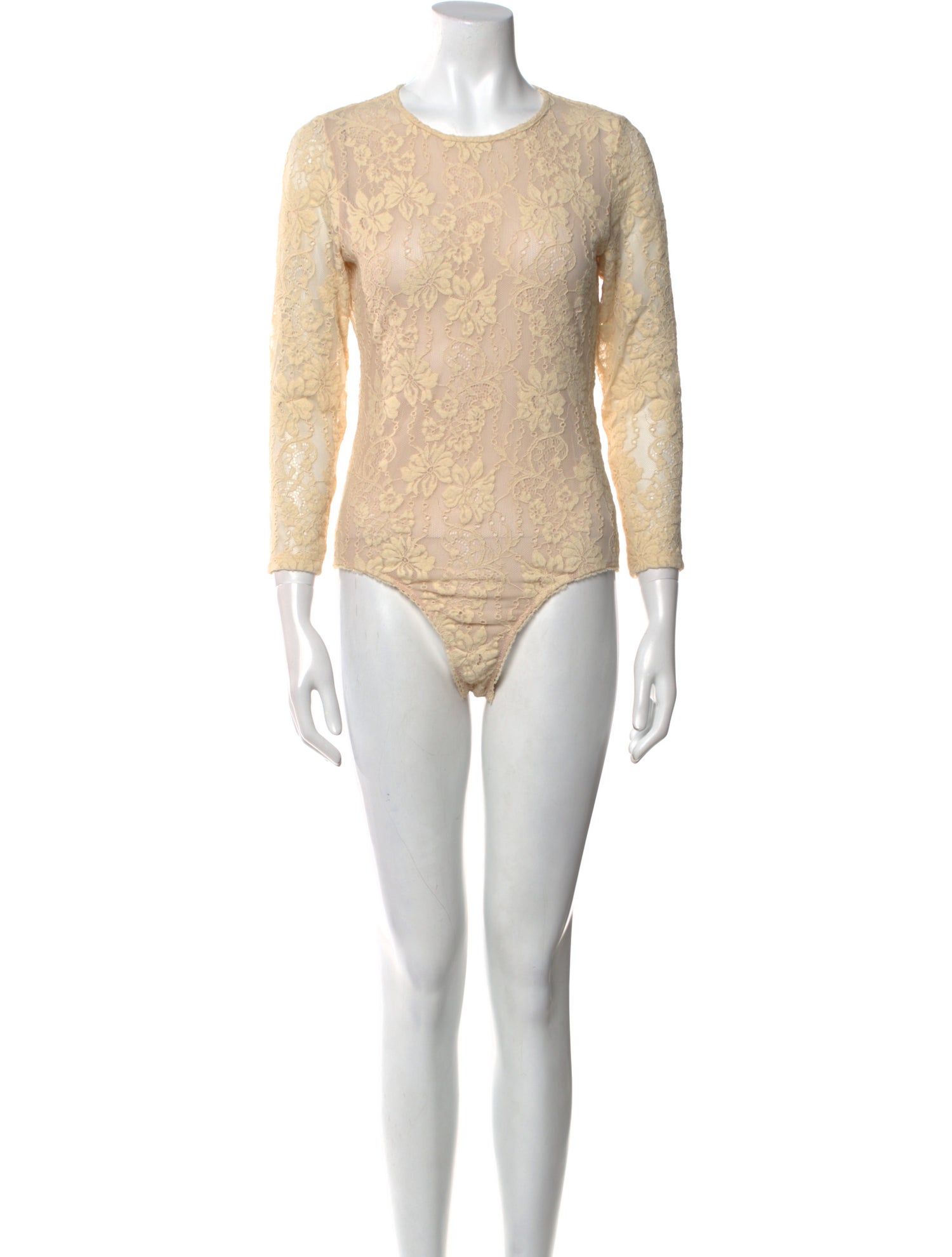 Zimmermann Crew Neck Three-Quarter Sleeve Bodysuit w/ Tags