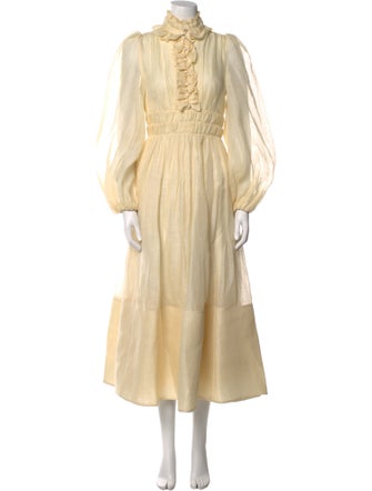 Zimmermann Linen Long Dress