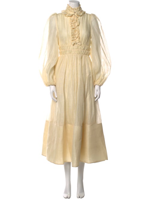 Zimmermann Linen Long Dress