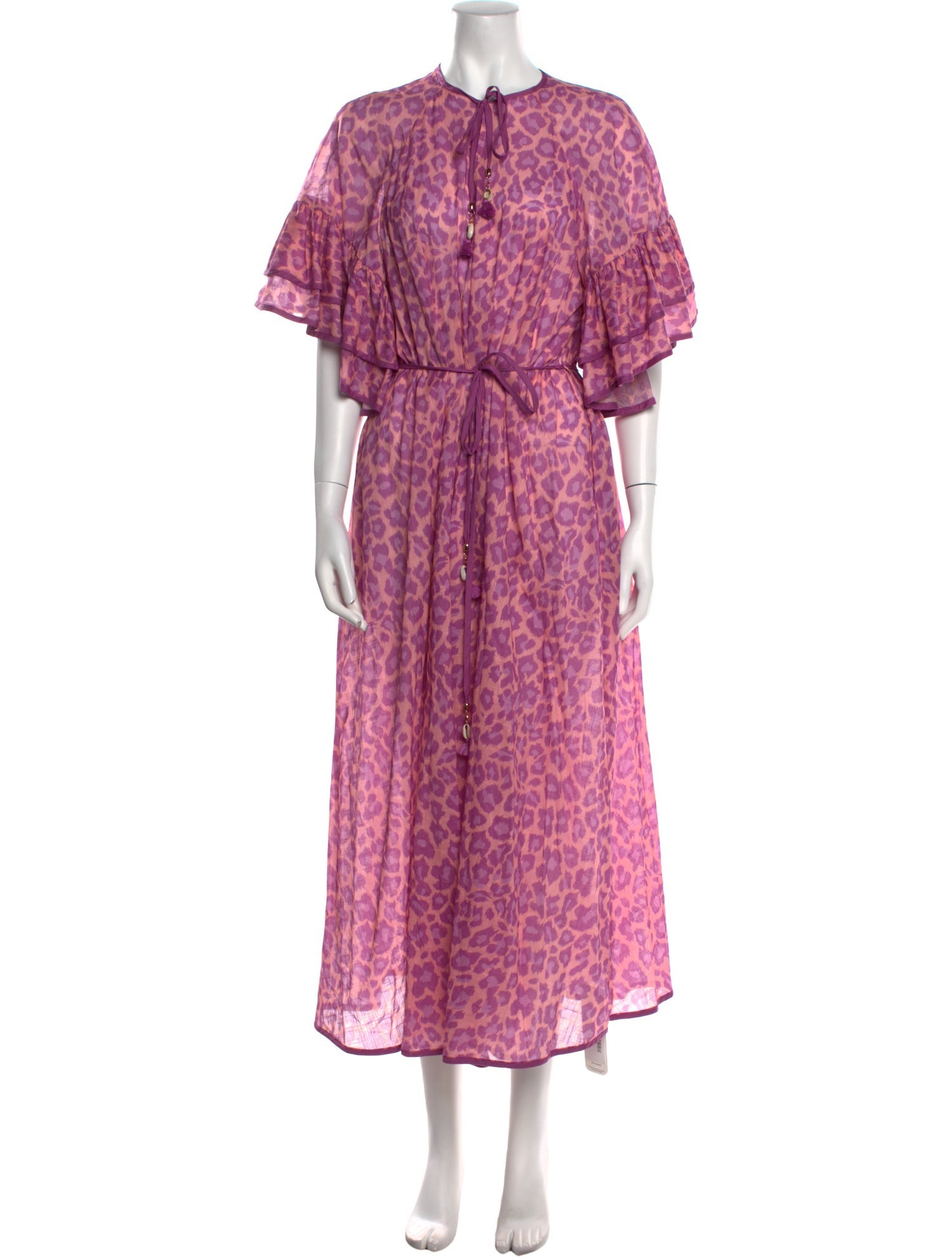 Zimmermann Animal Print Long Dress w/ Tags