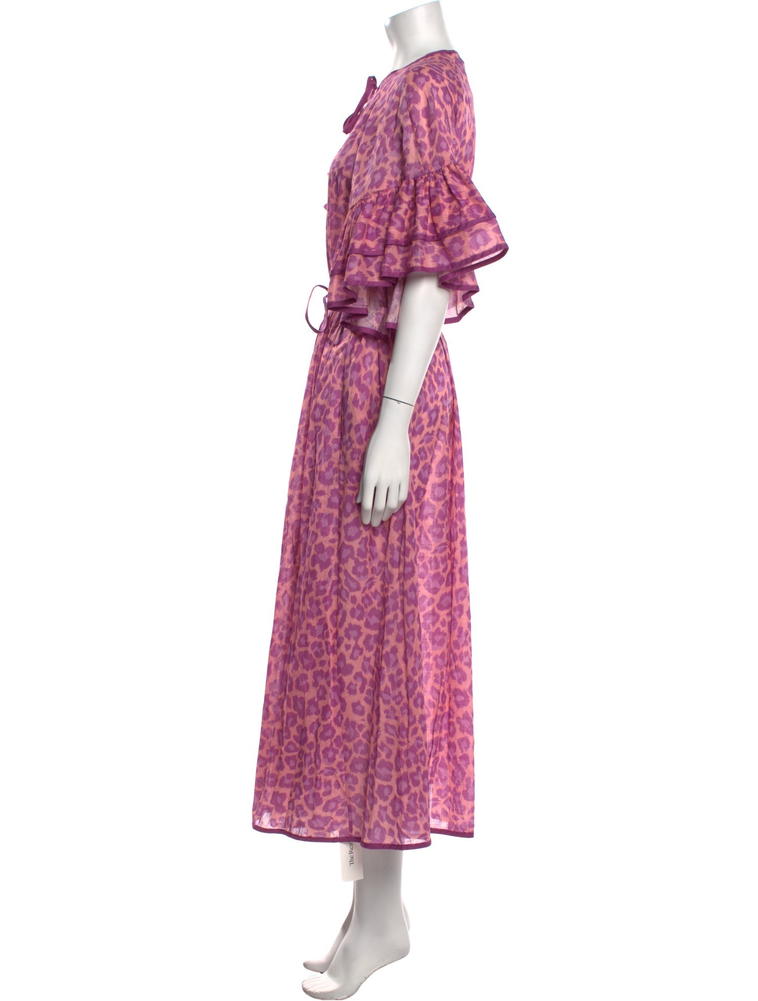 Zimmermann Animal Print Long Dress w/ Tags