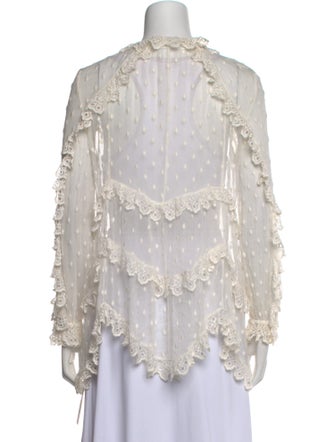 Zimmermann Silk Printed Blouse