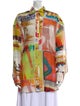 Zimmermann All over graphic button up shirt Printed Tunic