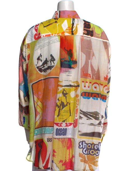 Zimmermann All over graphic button up shirt Printed Tunic