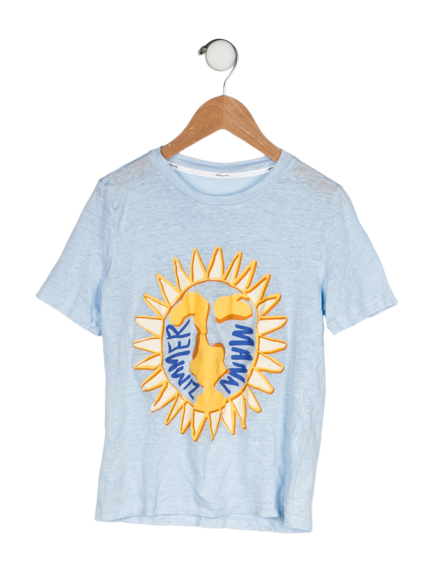 Zimmermann Toddler Girls' Graphic Printed Short Sleeve Top