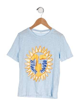 Zimmermann Toddler Girls' Graphic Printed Short Sleeve Top