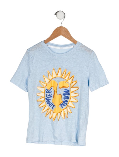 Zimmermann Toddler Girls' Graphic Printed Short Sleeve Top