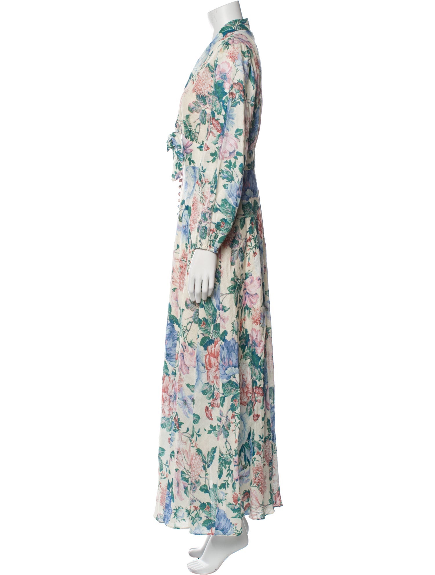 Zimmermann Linen Long Dress