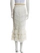 Zimmermann Ruffle Embellishment Midi Length Skirt