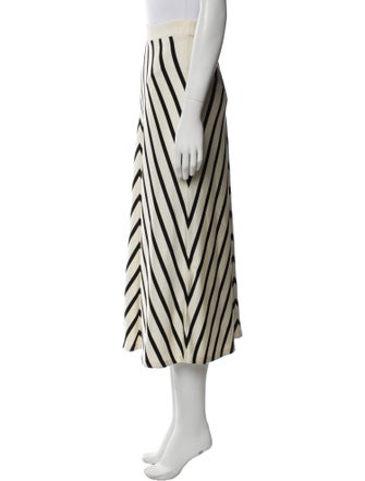 Zimmermann Striped Midi Length Skirt