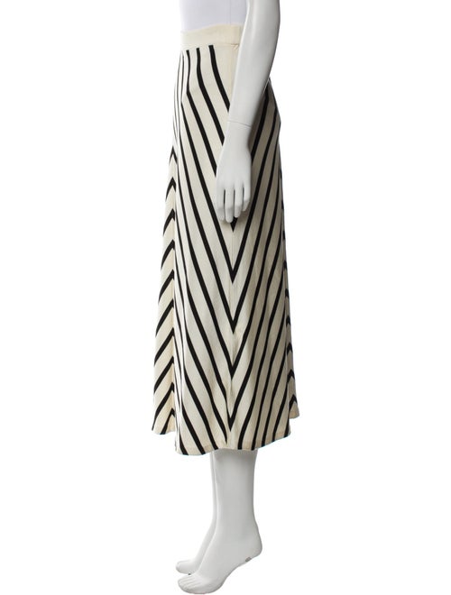 Zimmermann Striped Midi Length Skirt