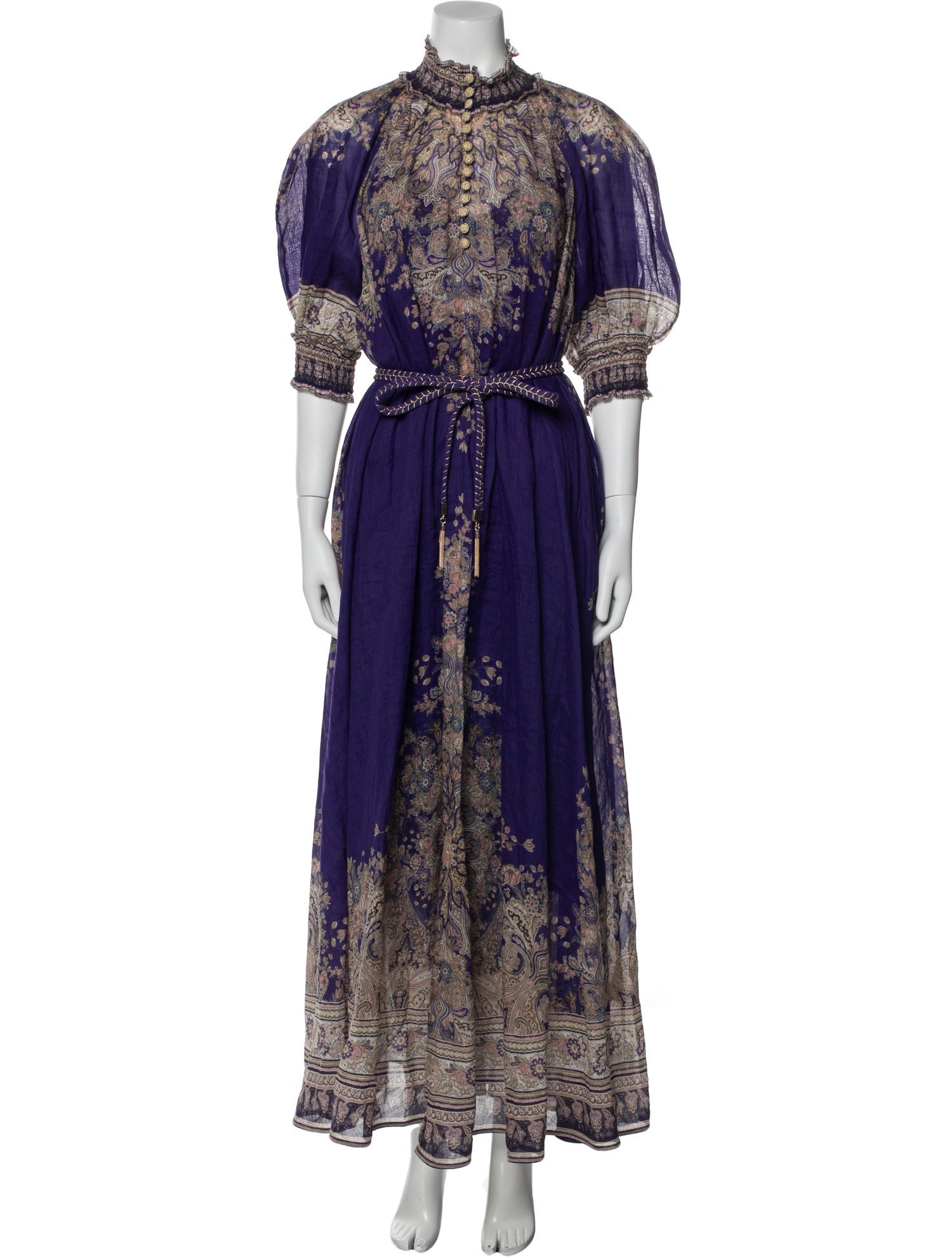 Zimmermann Printed Long Dress