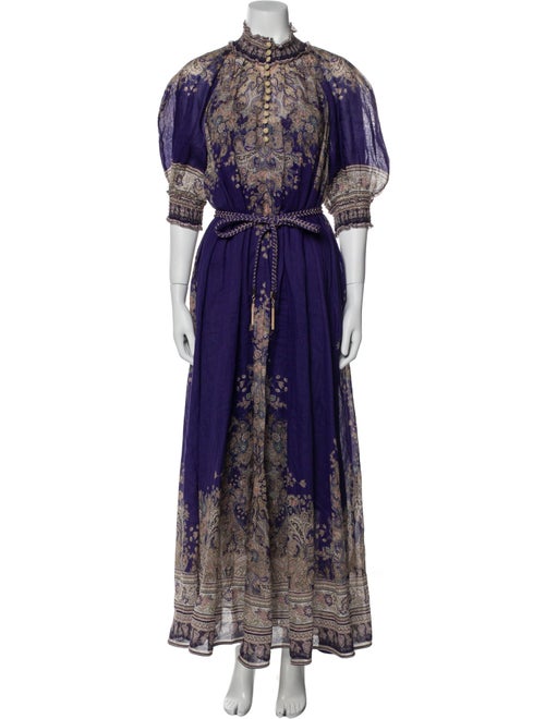 Zimmermann Printed Long Dress