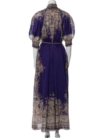 Zimmermann Printed Long Dress
