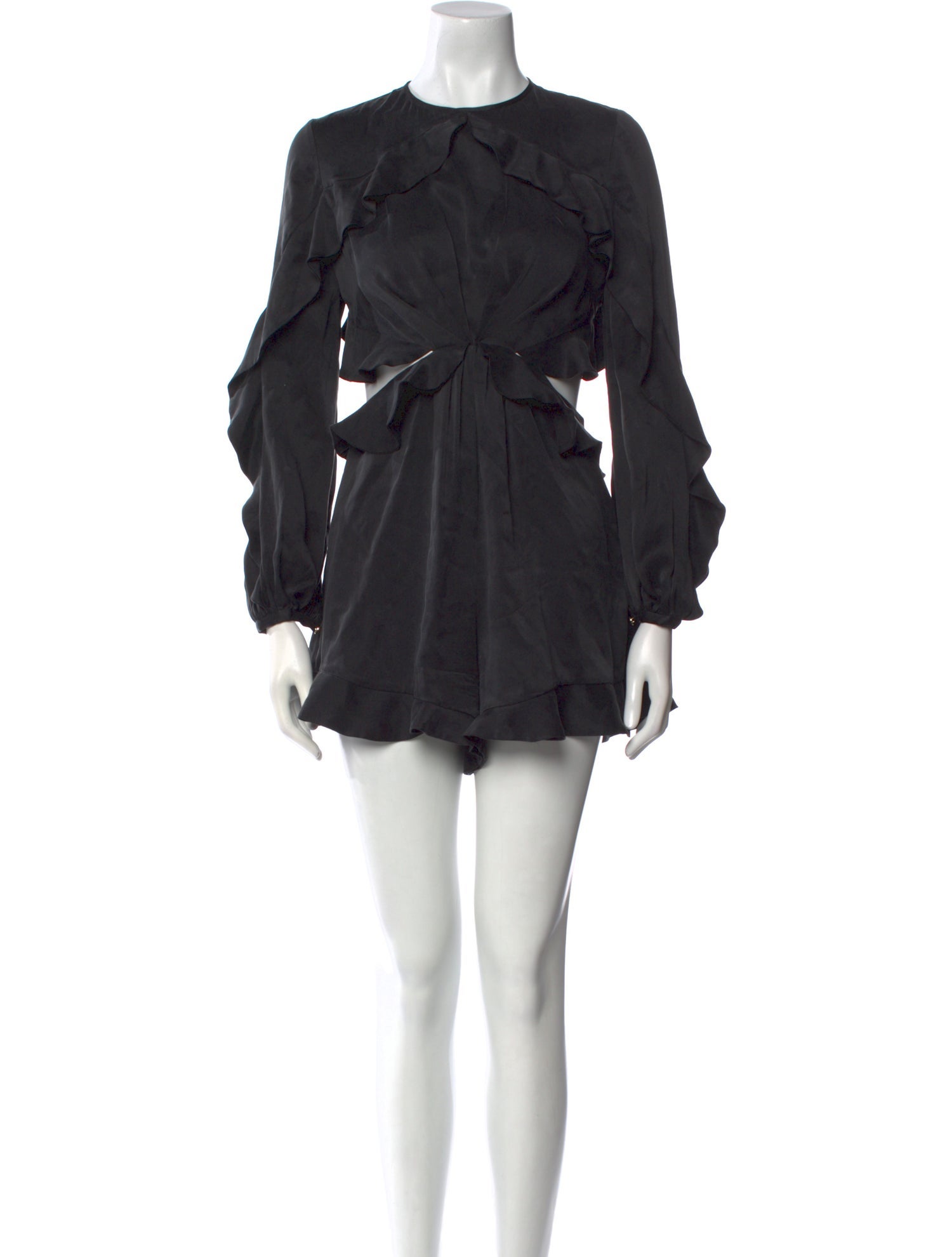 Zimmermann Silk Crew Neck Romper