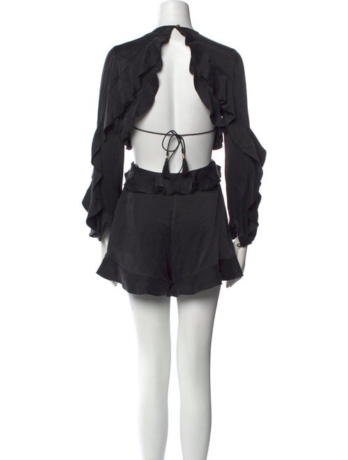 Zimmermann Silk Crew Neck Romper