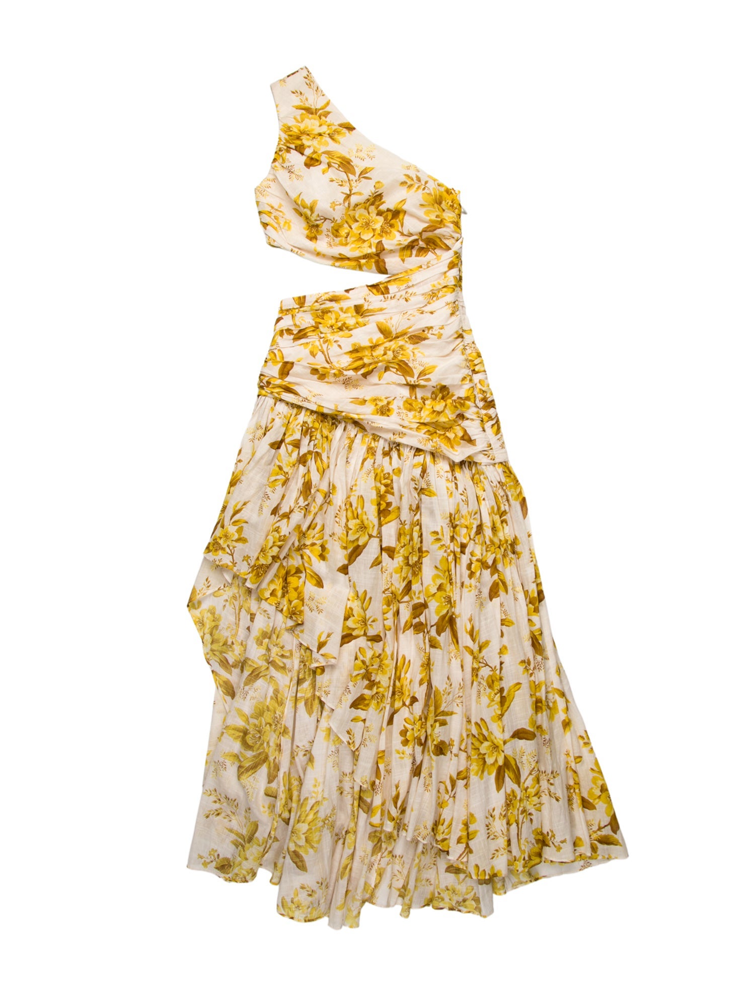 Zimmermann Floral Print Midi Length Dress