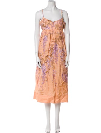Zimmermann Linen Long Dress