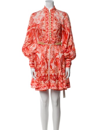 Zimmermann Linen Mini Dress
