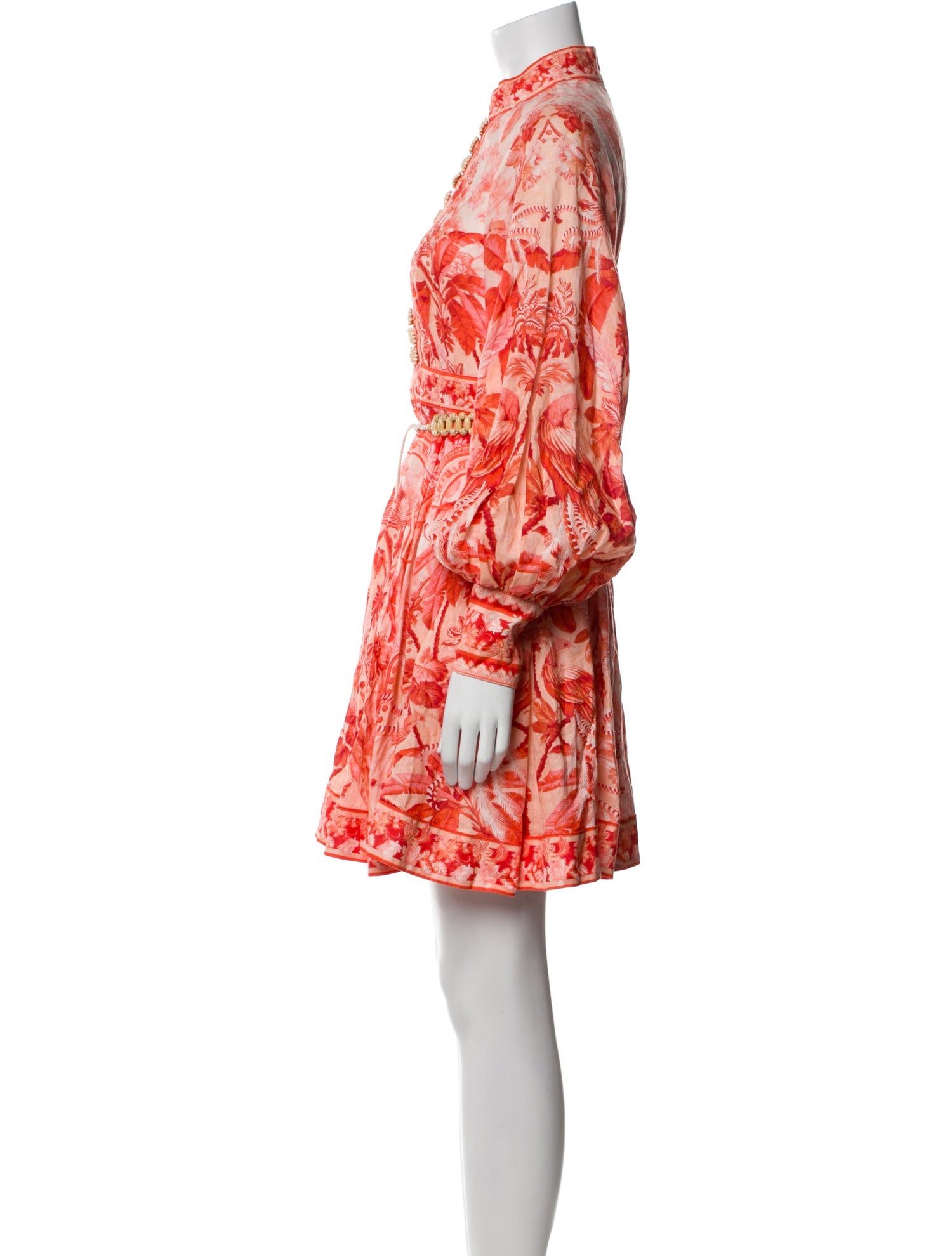 Zimmermann Linen Mini Dress