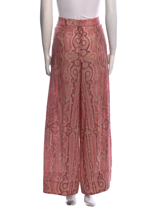 Zimmermann Paisley Print Wide Leg Pants