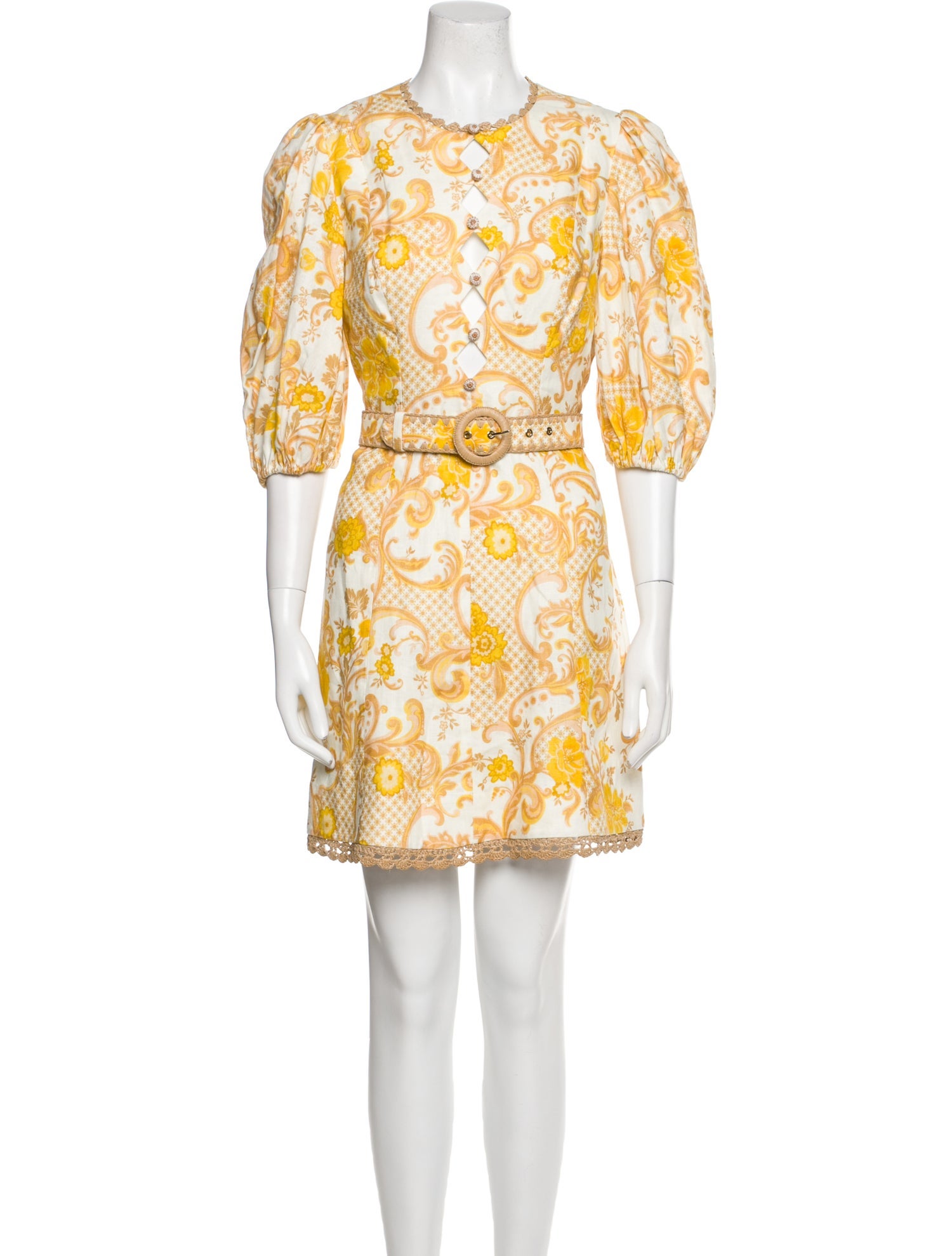 Zimmermann Linen Mini Dress