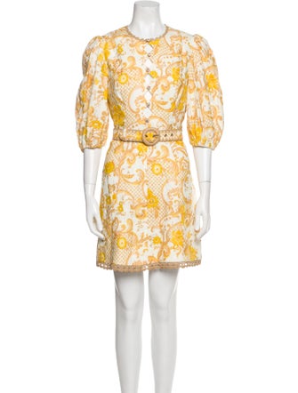 Zimmermann Linen Mini Dress