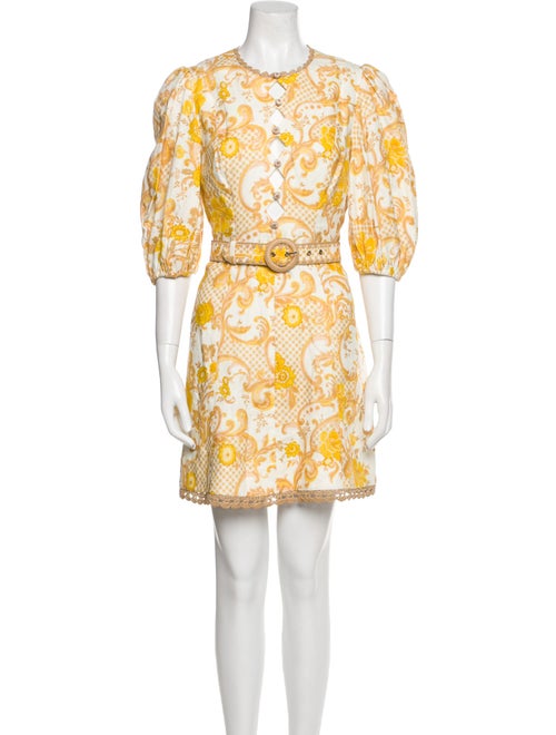 Zimmermann Linen Mini Dress
