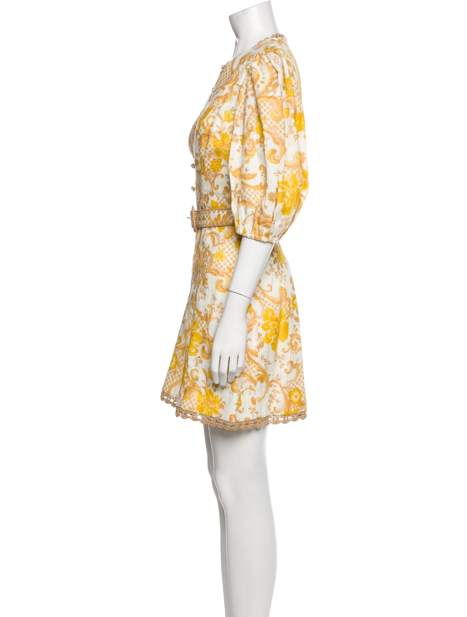 Zimmermann Linen Mini Dress