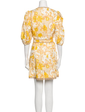 Zimmermann Linen Mini Dress