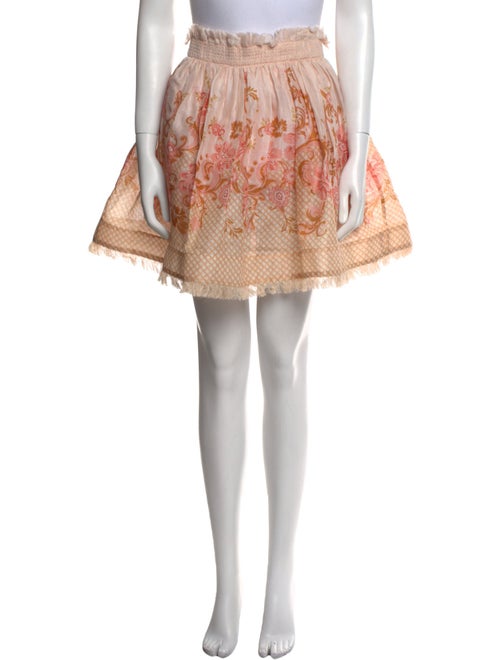 Zimmermann Silk Mini Skirt