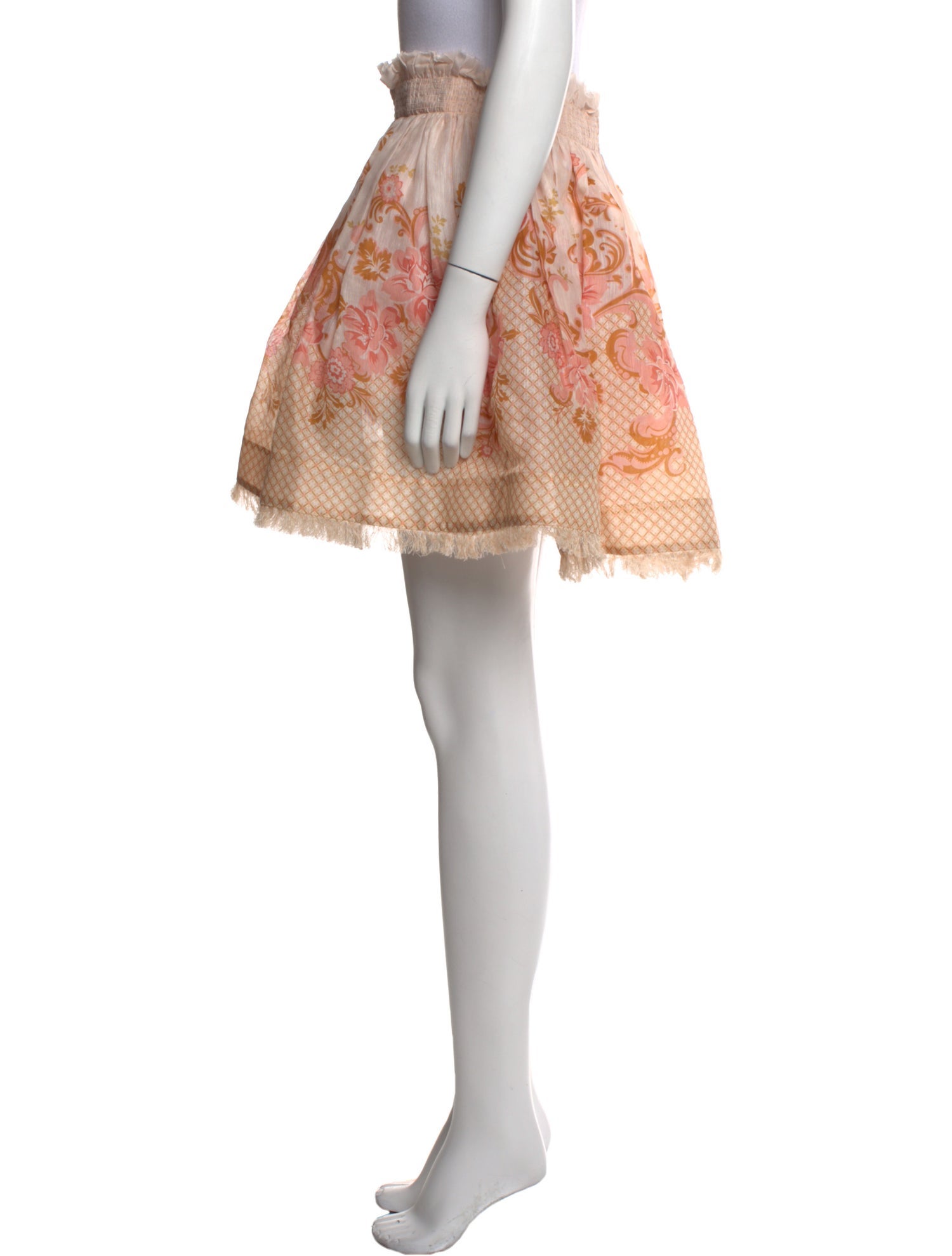 Zimmermann Silk Mini Skirt