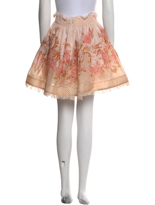 Zimmermann Silk Mini Skirt