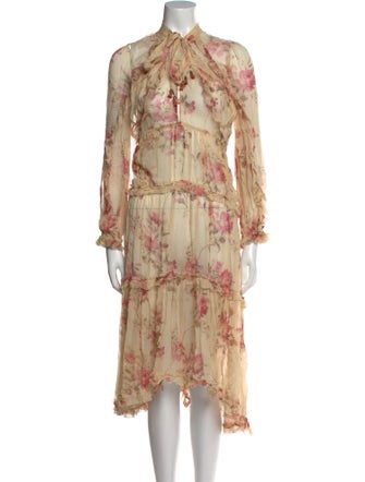 Zimmermann Silk Midi Length Dress