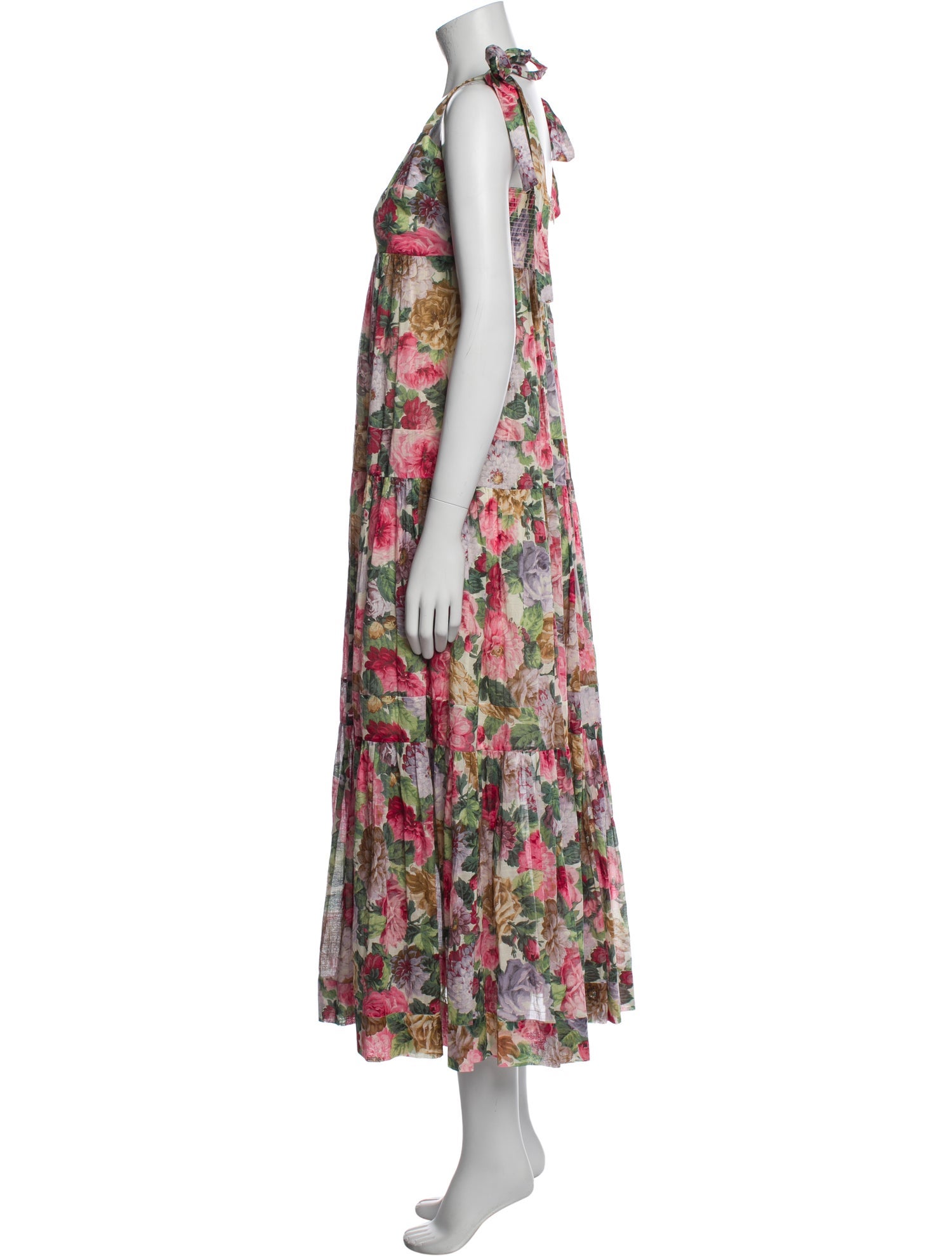 Zimmermann Floral Print Long Dress