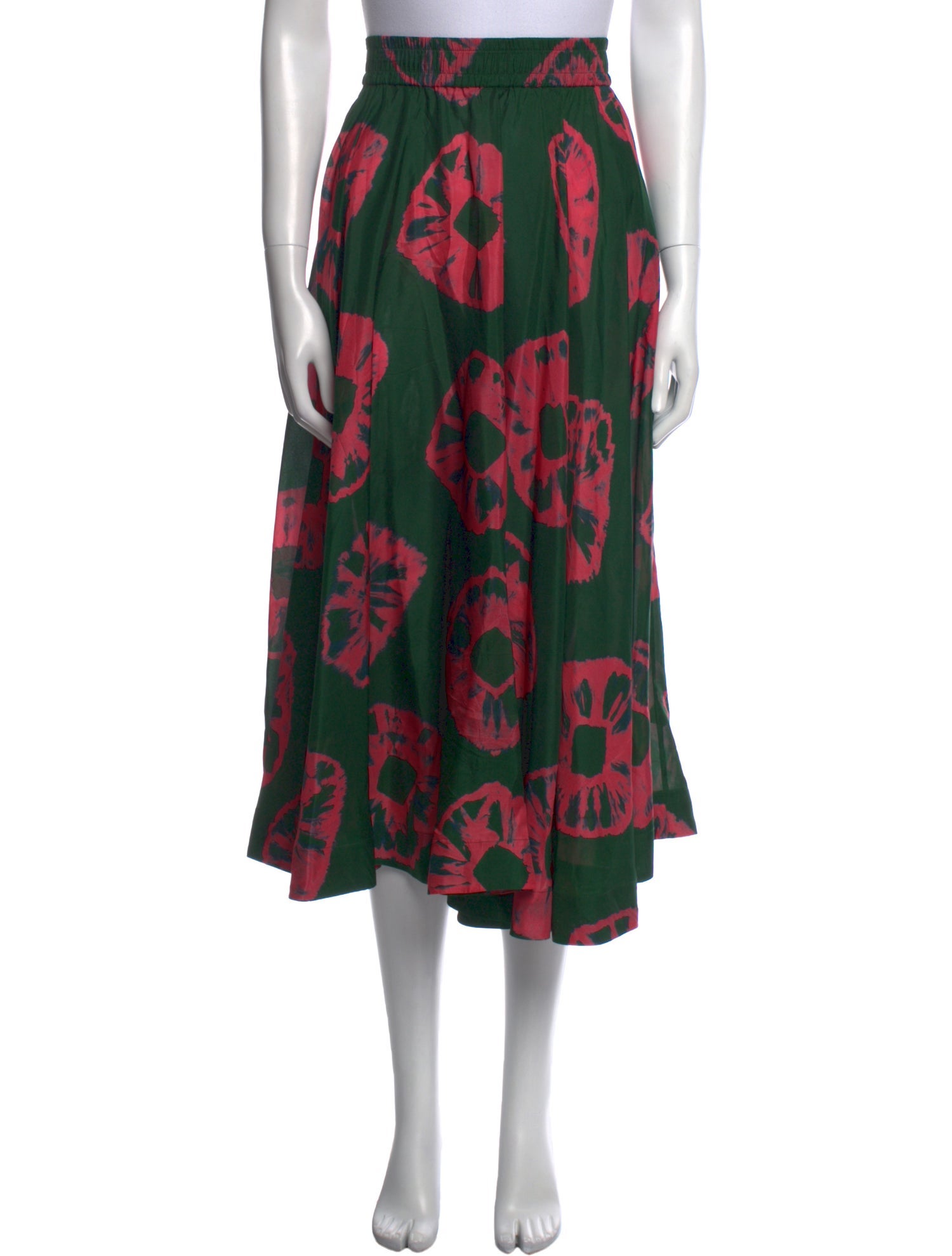 Zimmermann Tie-Dye Print Midi Length Skirt
